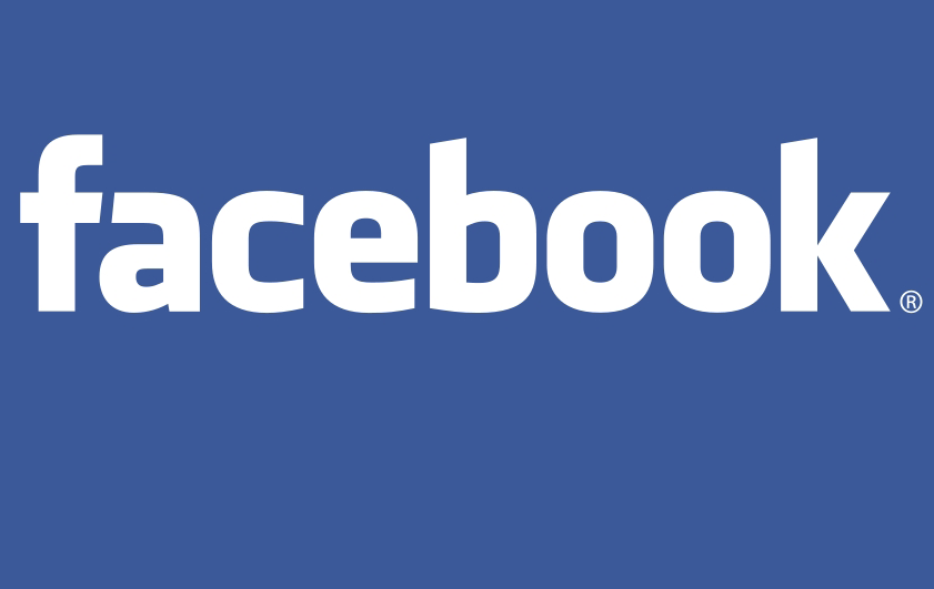 Facebook logo linked to Facebook page